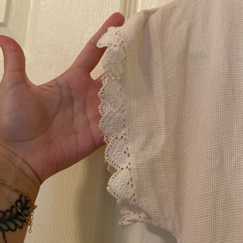 1940/1950 Vintage Cream Circle Dress - image 3